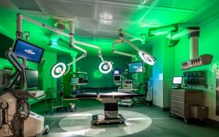 An operating room 